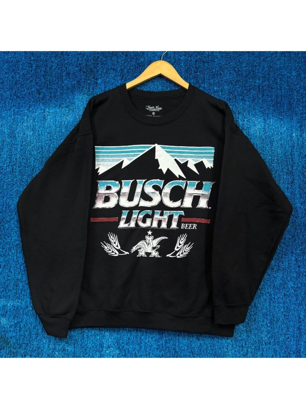 Busch Light Oversized Crewneck Sweater Size Medium